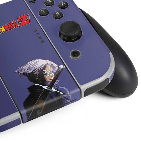 Dragon Ball Z Trunks Portrait Nintendo Switch OLED (2021) Skin